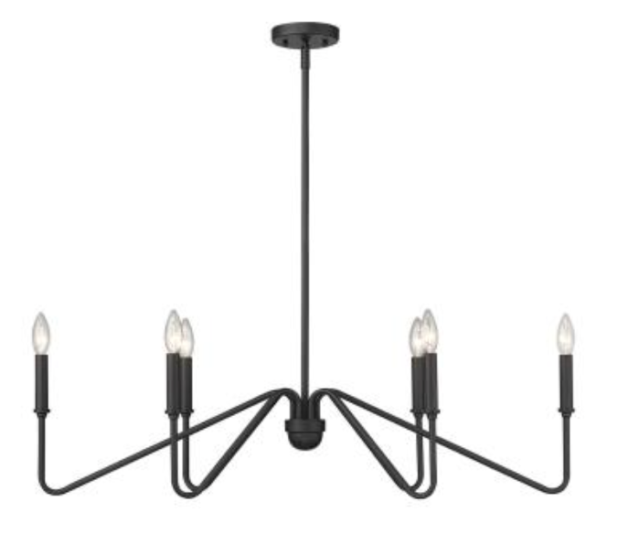 Jaqueline 6 Light Linear Pendant