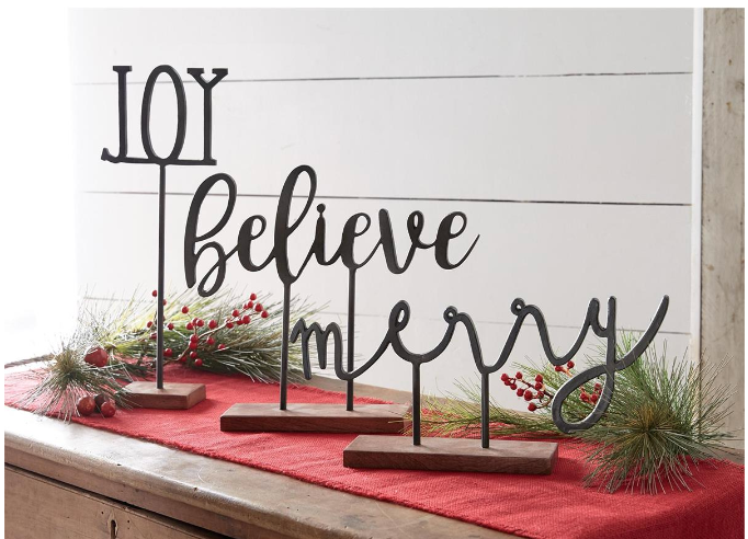 Christmas Sentiment Sitter