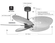 Alessandra Tropical Fan