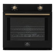 Forno Vomero 30" Black Wall Oven