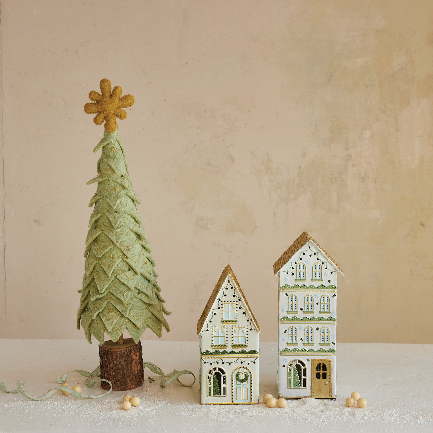 Painted Metal Houses