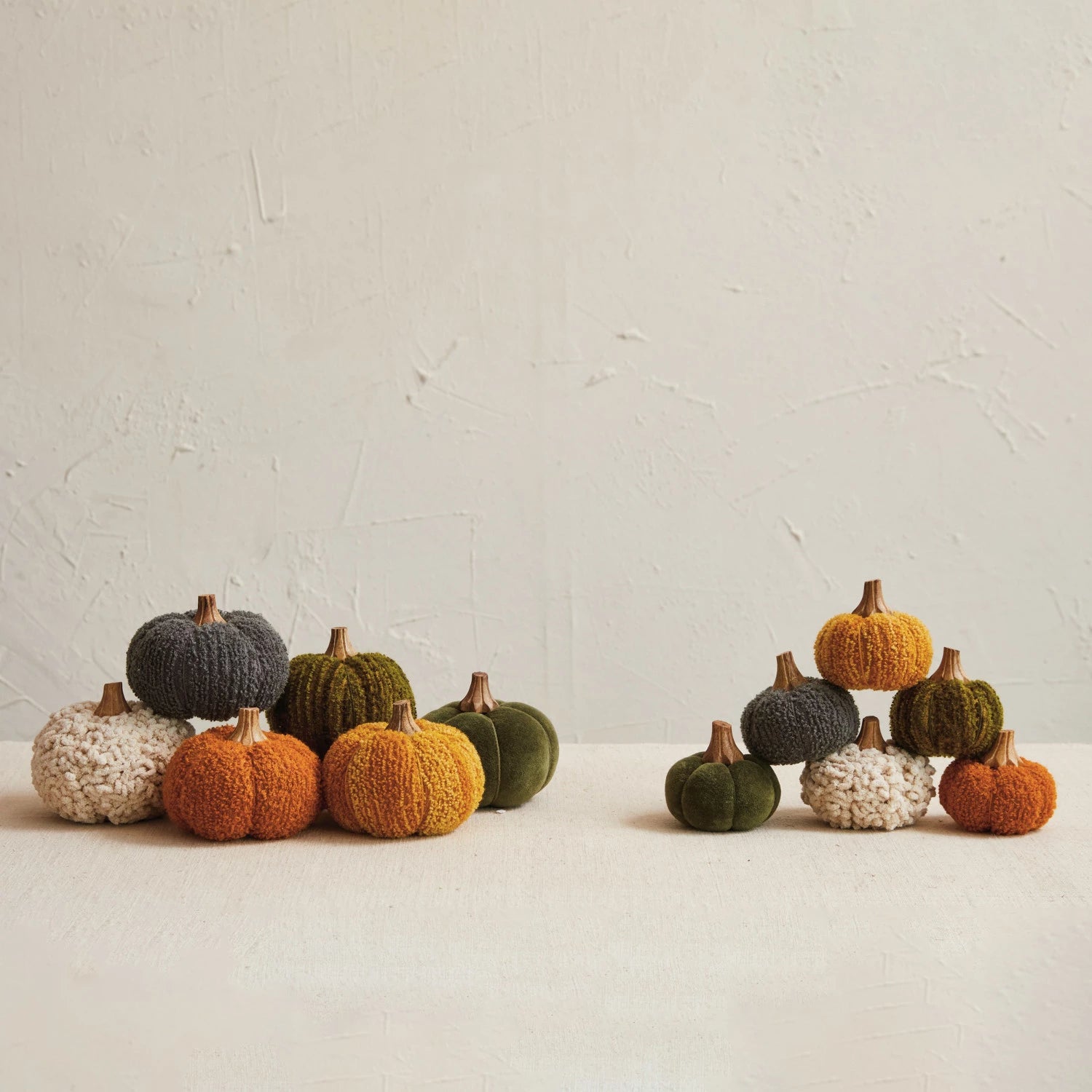 Petite Cotton Pumpkins