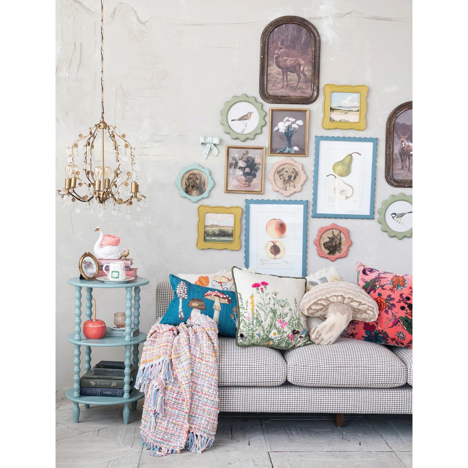 Vintage Reproduction Bouquet Print