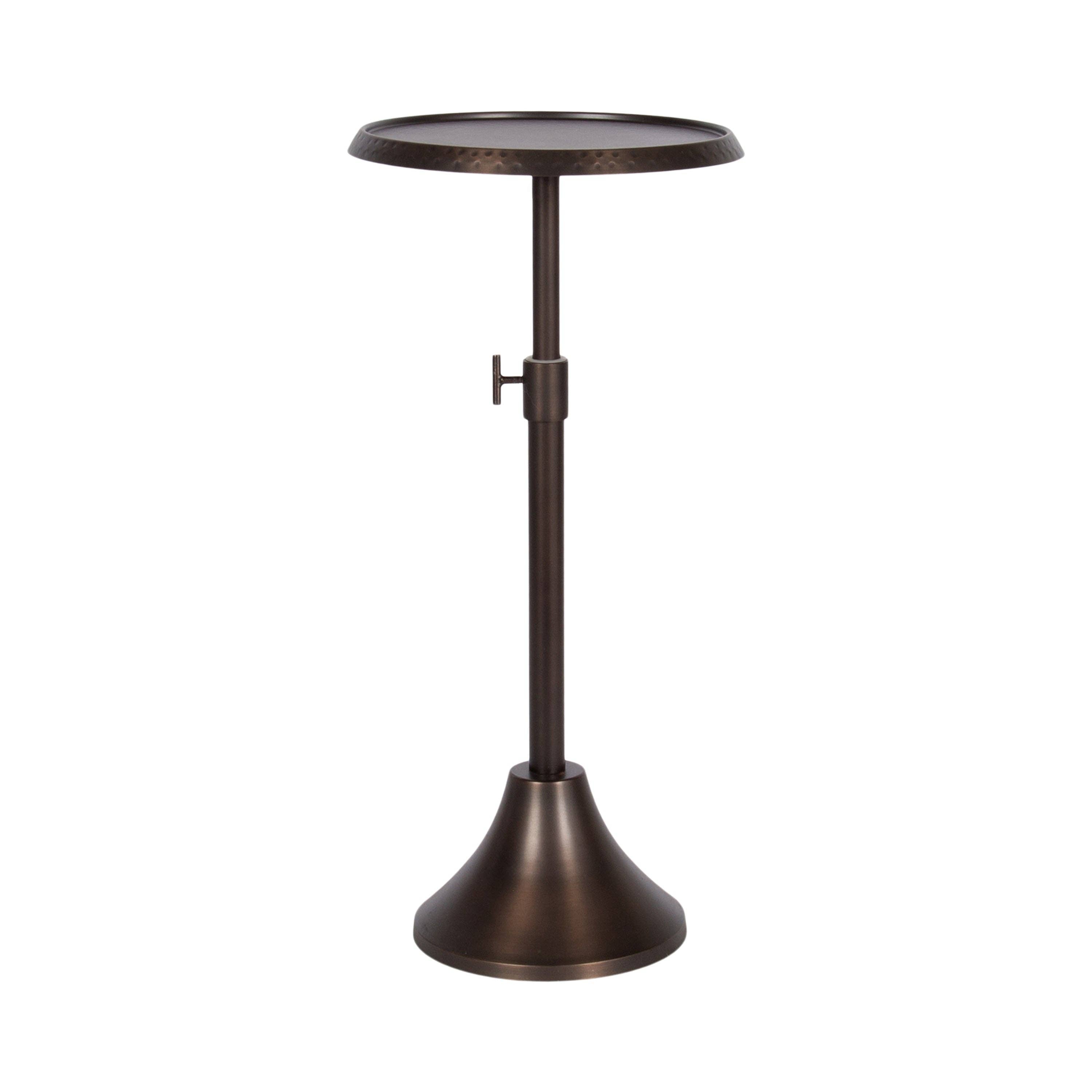 Sanzo Adjustable Metal Drink Table