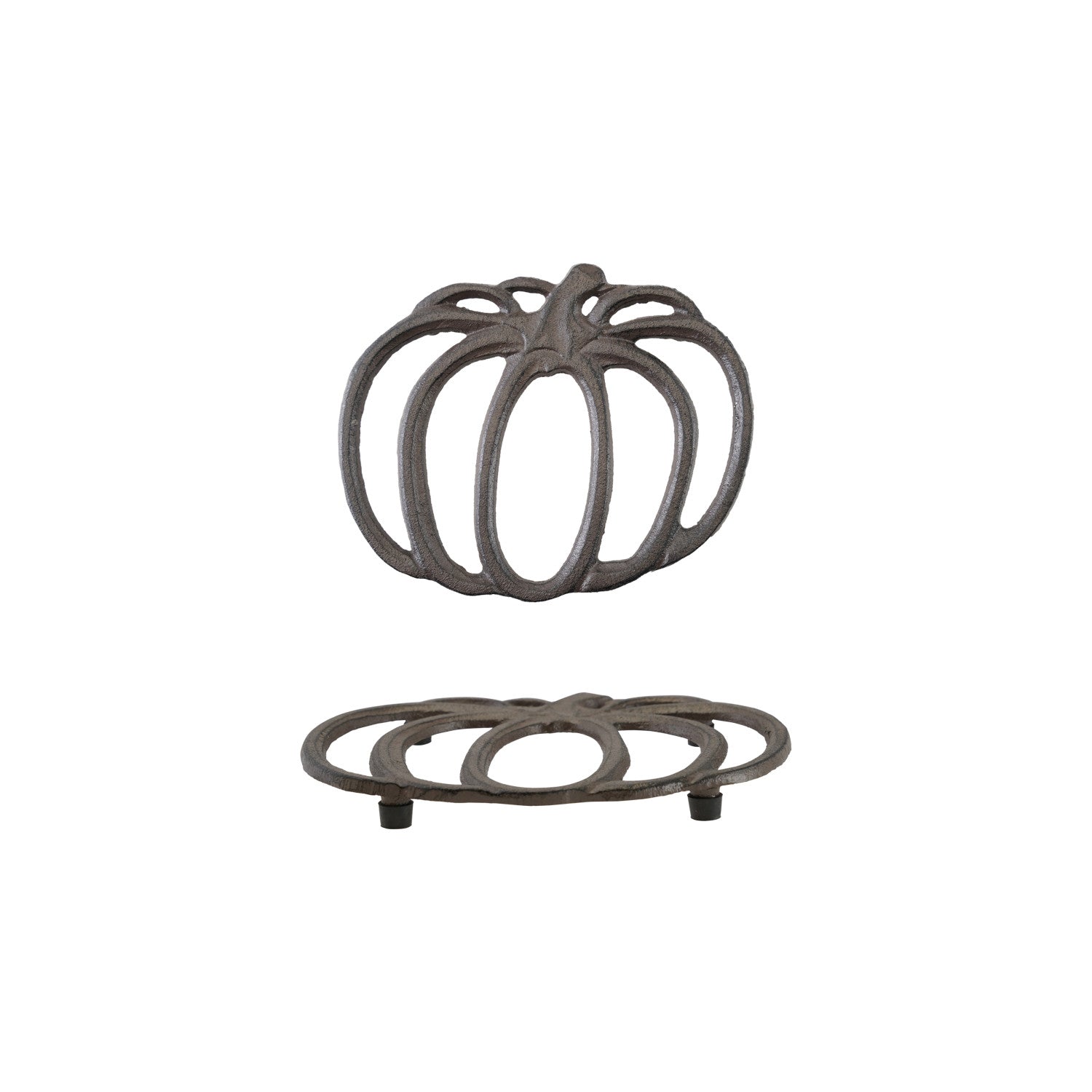 Cast Iron Pumpkin Shaped Trivet