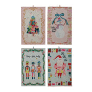 Cotton & Linen Printed Tea Towel