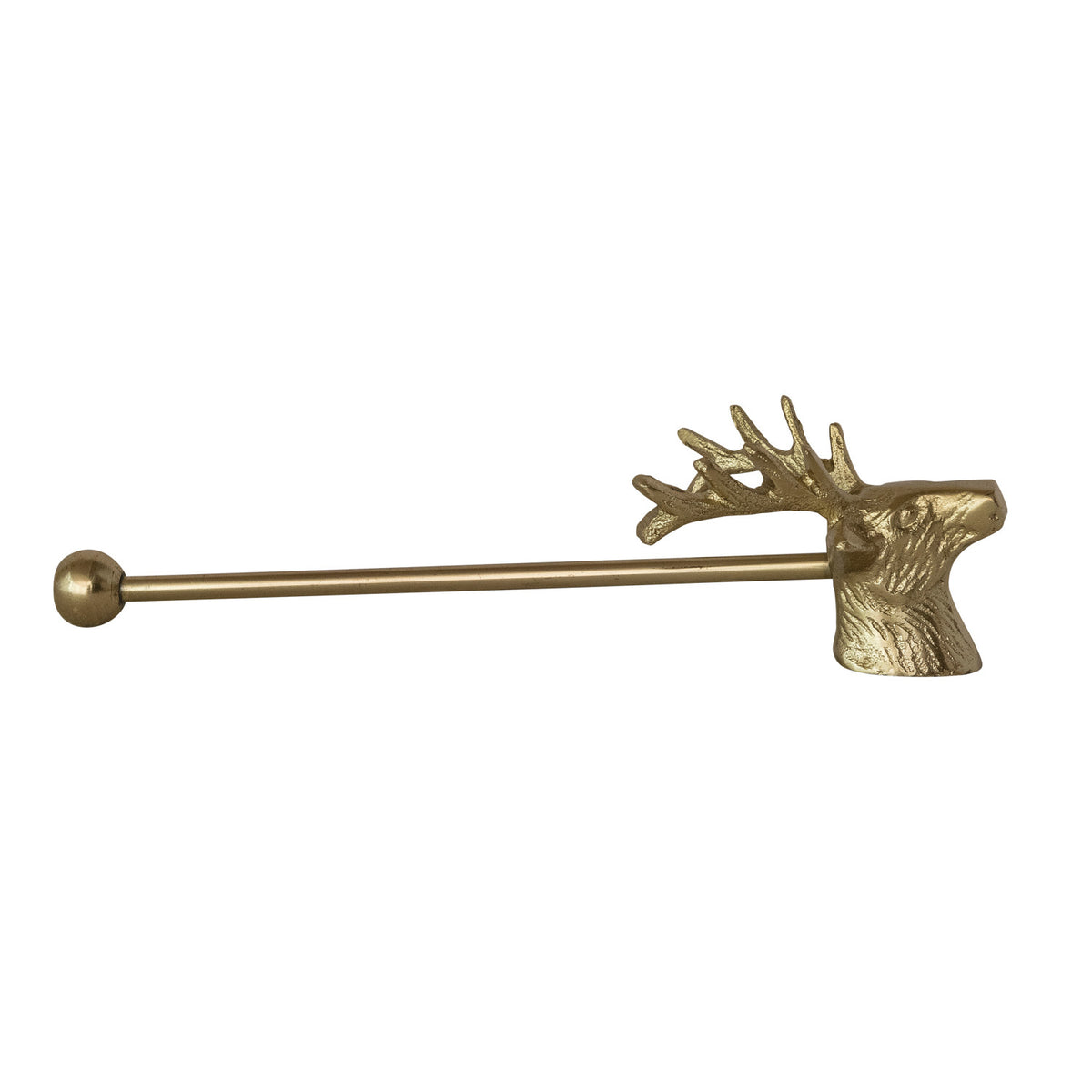 Gold Deer Head Shaped Candle Snuffer