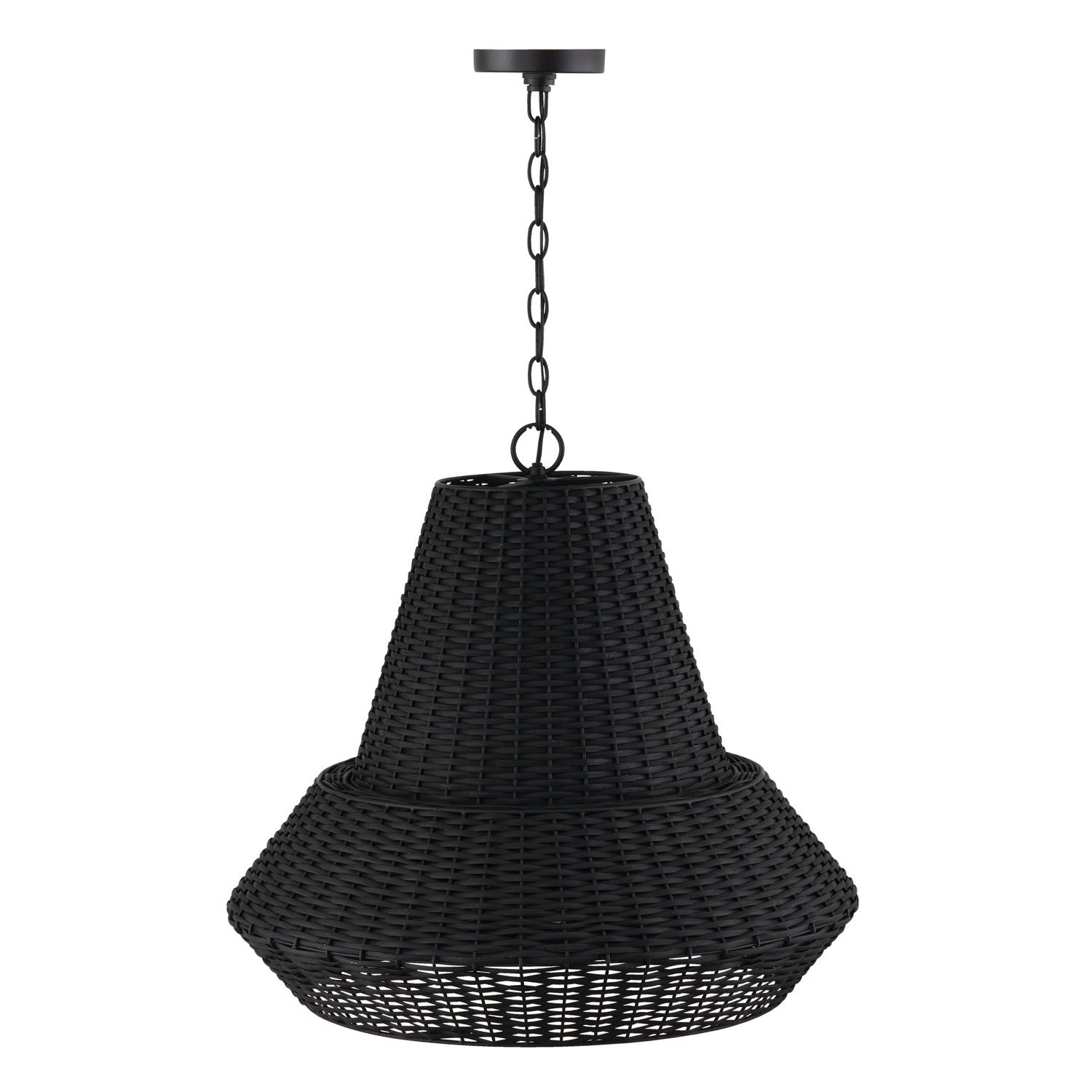 Black Basket Pendant