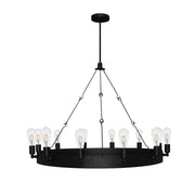 Justine 12 Light Ring Chandelier