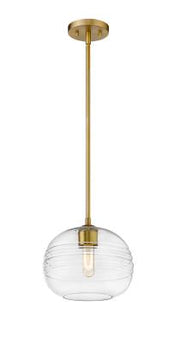 Hadley 1 Light Brass Pendant