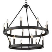 Winston Reverse Tiered 15 Light Chandelier