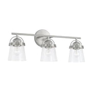 Mila Brushed Nickel Vanity Light