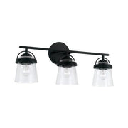 Mila Black Vanity Light