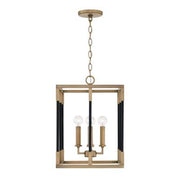Theresa Aged Brass Foyer Pendant