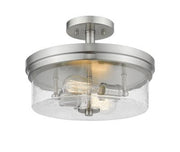 Bryant 2 Light Nickel Semi Flush