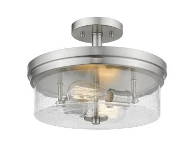 Bryant 2 Light Nickel Semi Flush