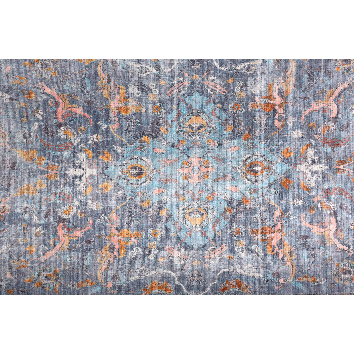 Percy Blue Multi Rug