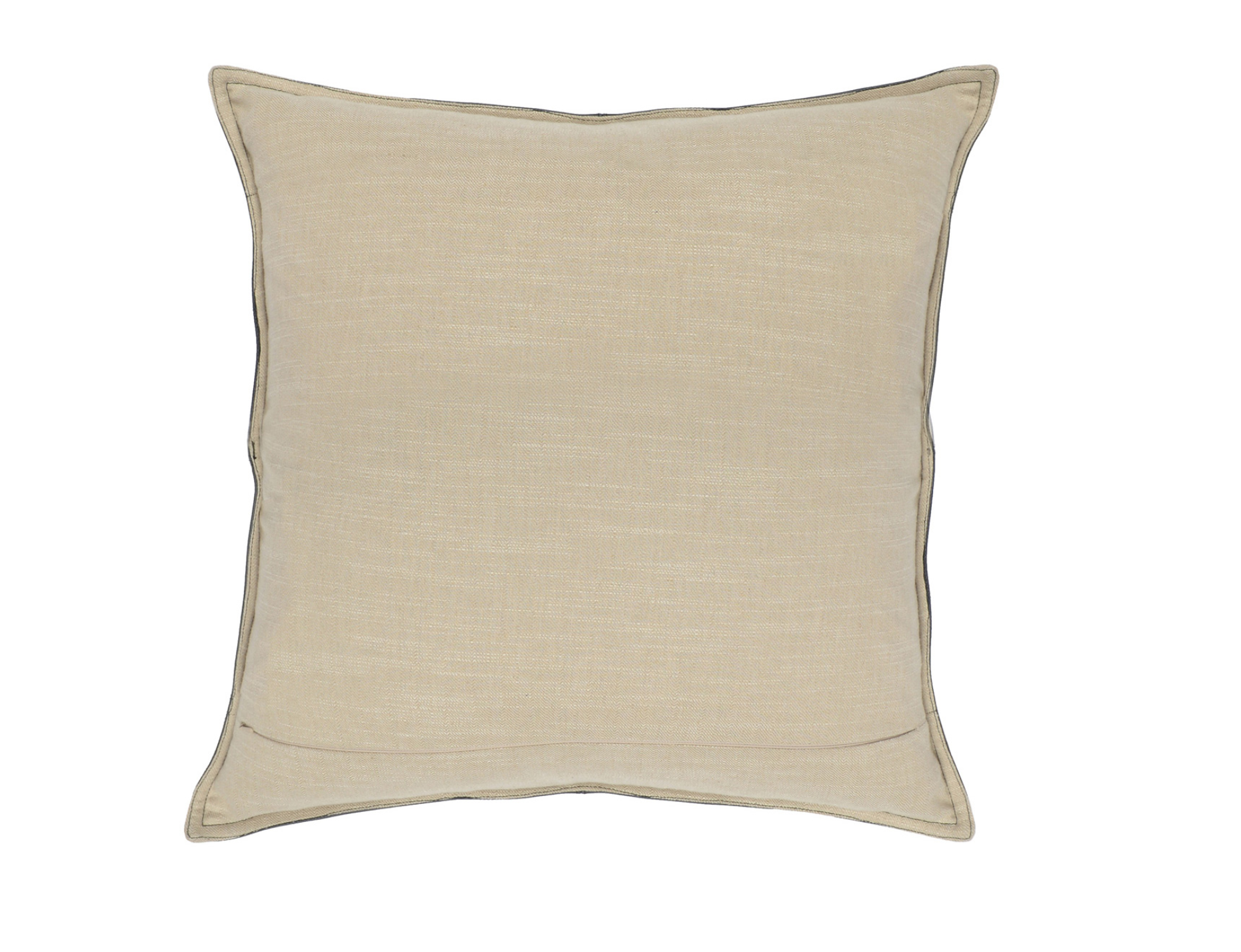 Dexter Onyx Leather Pillow