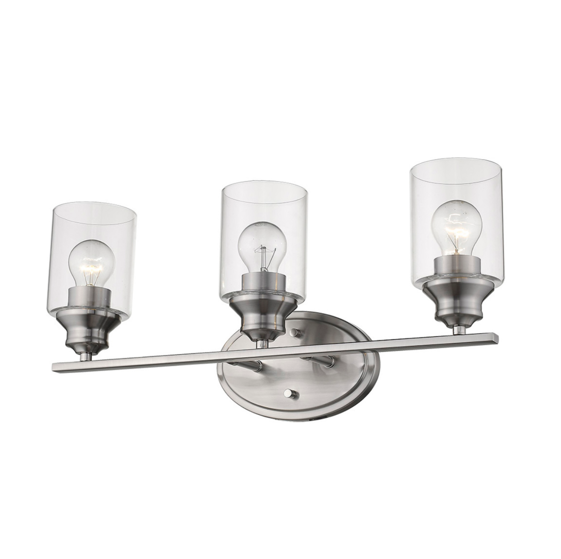 Gio Nickel Vanity Light