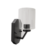 Piper Clear Glass Wall Sconce