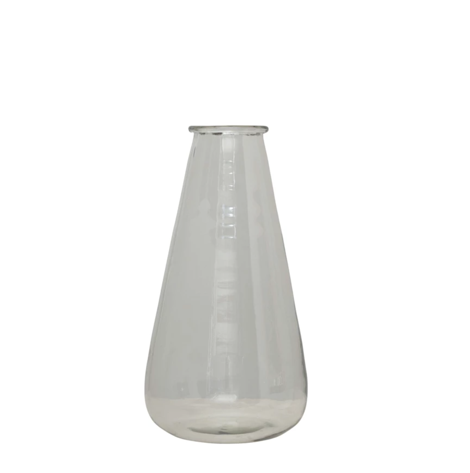 Hand-Blown Vintage Reproduction Glass Vase