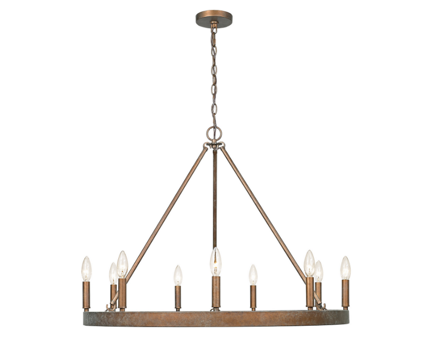 Elora Copper Chandelier