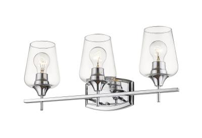 Julia Chrome Vanity Light